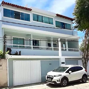 3 Quartos,10 Min A Pe Grande, Garagem 3 Carros, Churrasqueira, Wi-fi E Cozinha Completa Casa de Férias Arraial do Cabo